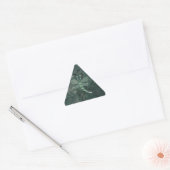Sticker Triangulaire Sceau d'enveloppe de libellules bijoux (Enveloppe)