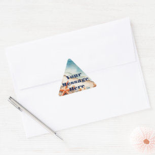 Sticker Triangulaire Seashore Bliss Beach Party