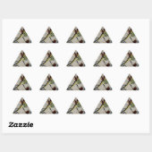 Sticker Triangulaire Segment bleu Kandinsky (Feuille)