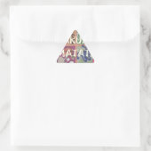 Sticker Triangulaire Signe Hakuna Matata - Impression (Sac)