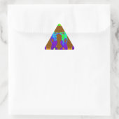 Sticker Triangulaire sirènes pourpres (Sac)