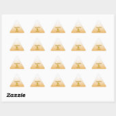 Sticker Triangulaire socialiste Chick (Feuille)