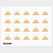 Sticker Triangulaire Sociologie Chick (Feuille)