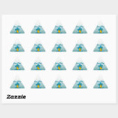 Sticker Triangulaire Sous Chef Chick #7 (Feuille)
