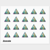 Sticker Triangulaire Sous WaterHorse (Feuille)