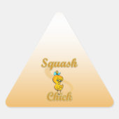 Sticker Triangulaire Squash Chick (Devant)