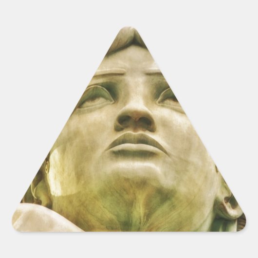 Sticker Triangulaire Statue de la Liberté (Devant)