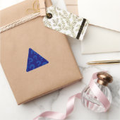 Sticker Triangulaire Stick Papeterie Question Mark Art Blue Triangle (Cadeaux)