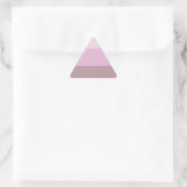 Sticker Triangulaire Striped ombre (Sac)