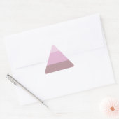 Sticker Triangulaire Striped ombre (Enveloppe)