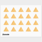 Sticker Triangulaire texture (Feuille)