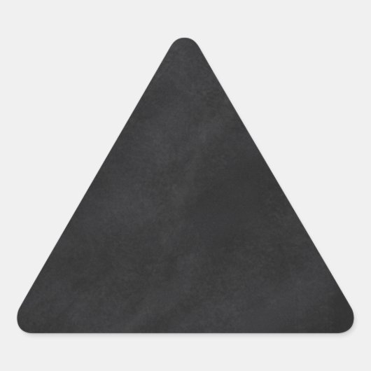 Sticker Triangulaire Texture du tableau noir rétro (Devant)