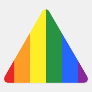 Sticker Triangulaire The Colors of the rainbow
