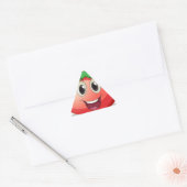 Sticker Triangulaire Tomate (Enveloppe)