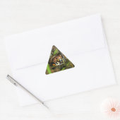 Sticker Triangulaire Tortue et têtards (Enveloppe)