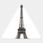 Sticker Triangulaire Tour Eiffel (Devant)