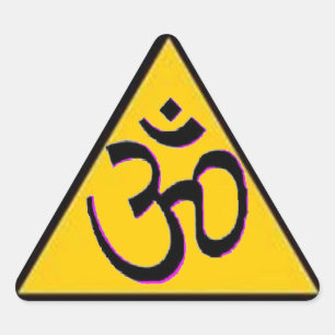 Sticker Triangulaire Traversée D'Ohm