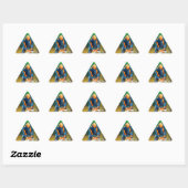 Sticker Triangulaire Tree Surgeon Arborist Forester (Feuille)