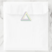 Sticker Triangulaire Triangle de Penrose. (Sac)