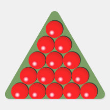 Triangle Snooker - Boules rouges