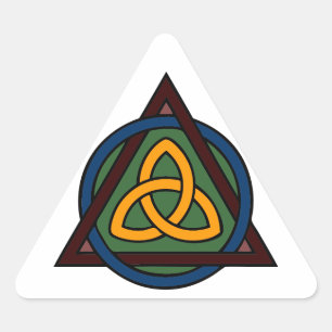 Sticker Triangulaire Triquetra