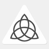 Sticker Triangulaire Triquetra (Devant)