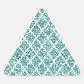 Sticker Triangulaire Turquoise (Devant)