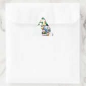 Sticker Triangulaire Unité dans la diversité : Collection des drapeaux  (Sac)