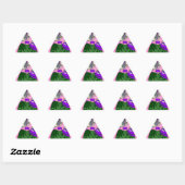 Sticker Triangulaire USA Change Art Print (Feuille)