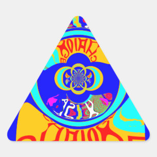 Sticker Triangulaire Usa Change Beautiful Extraordinaire Text Quote Des