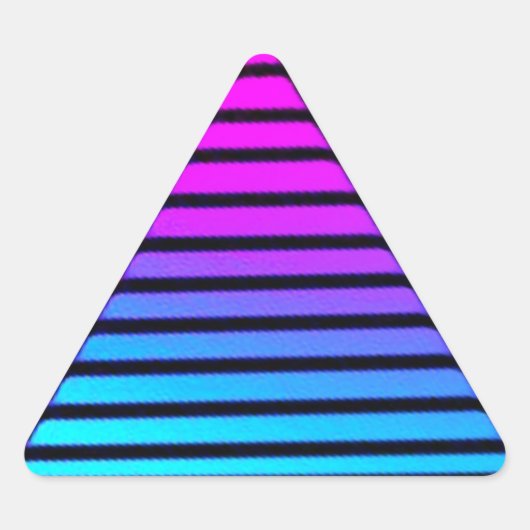 Sticker Triangulaire Vaporware  (Devant)