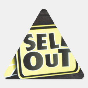 Sticker Triangulaire Vendre