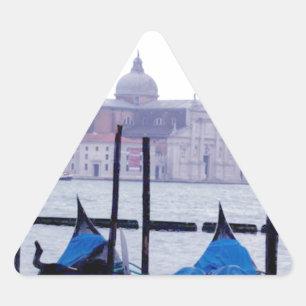 Sticker Triangulaire Venise Italie Voyage