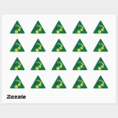 Sticker Triangulaire VENTILATEUR DE Tennis (Feuille)