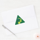 Sticker Triangulaire VENTILATEUR DE Tennis (Enveloppe)