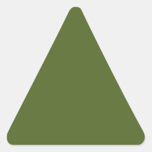 Sticker Triangulaire Vert camo (couleur solide)