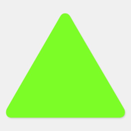 Sticker Triangulaire Vert clair (Devant)