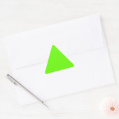 Sticker Triangulaire Vert clair (Enveloppe)