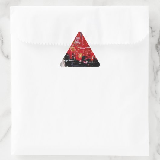 Sticker Triangulaire ville (Sac)