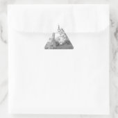 Sticker Triangulaire Vintage (Sac)