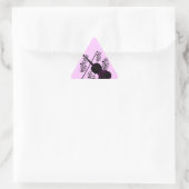 Sticker Triangulaire Violon, amour cinglé_ (Sac)