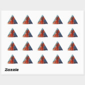 Sticker Triangulaire Violon/Violon (Feuille)