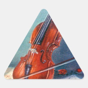 Sticker Triangulaire Violon/Violon