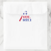 Sticker Triangulaire vote pour hillary (Sac)