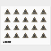 Sticker Triangulaire Washington Le Mason II (Feuille)