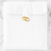 Sticker Triangulaire Wedding (Sac)