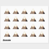 Sticker Triangulaire Wilderness & Wildlife (Feuille)