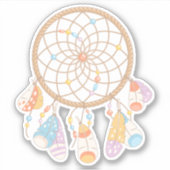 Sticker Tribal Boho Dreamcatcher 2 (Devant)