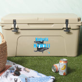 STICKER TRIBAL POLYNÉSIEN D'HAWAII HOUMPBACKS ÎLES HAWAII (Glacière)