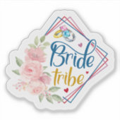 Sticker Tribe de mariée (Devant)